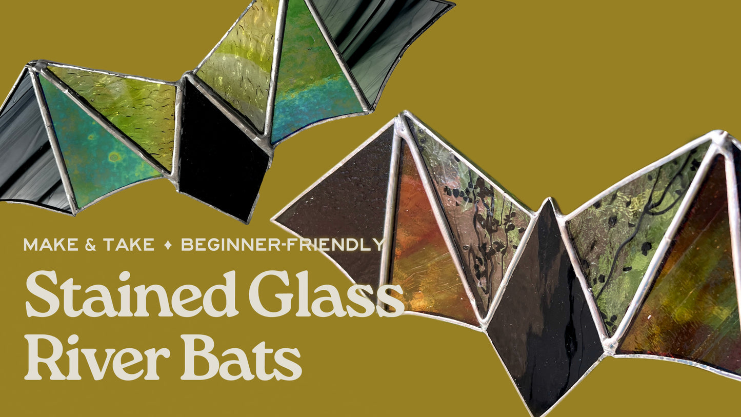 Stained Glass Austin River Bats - August 16th