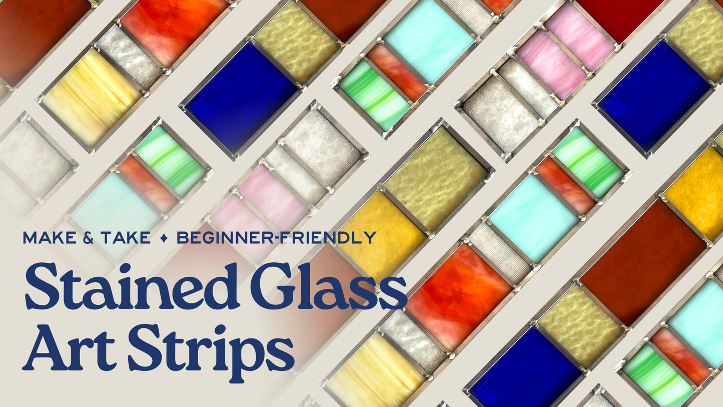 Stained Glass Art Strip - July 25th
