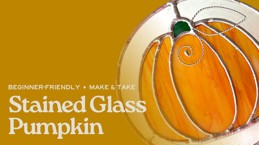 Stained Glass Pre-Cut Pumpkin - Oct 18th